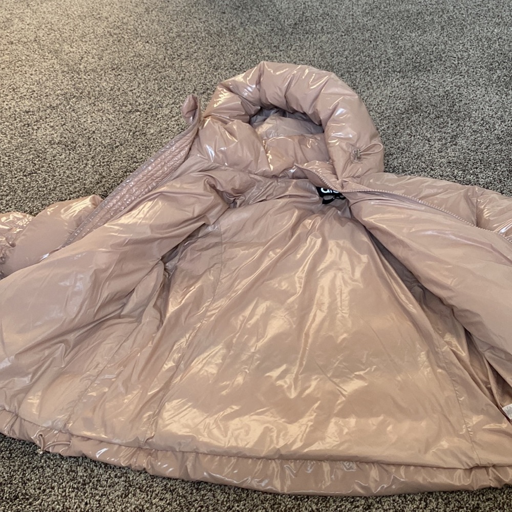 ALO Stunner Puffer Jacket Dusty Pink Size Small - Picture 7 of 14